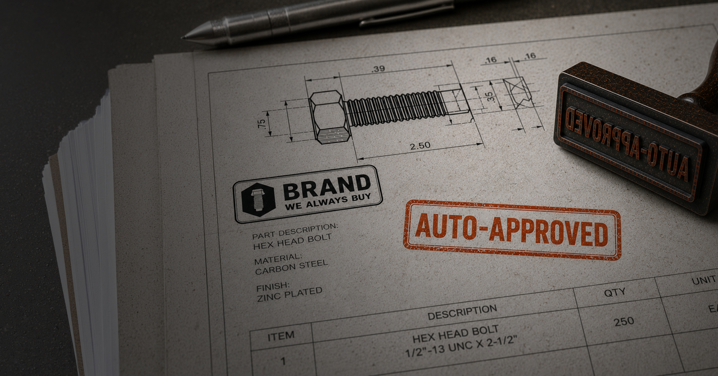 Rubber Stamp. Auto-Approved
